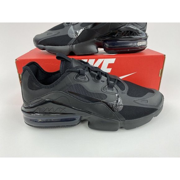 NEW Nike Air Max Infinity 2 Triple Black Men's Sneakers Shoes Anthracite - Picture 4 of 12